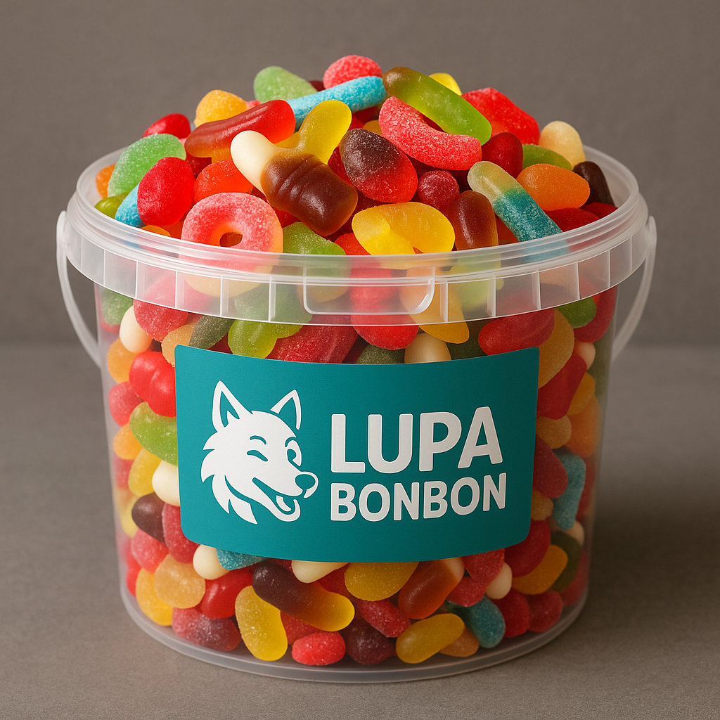 Lupa Seau 5kg de bonbons mix